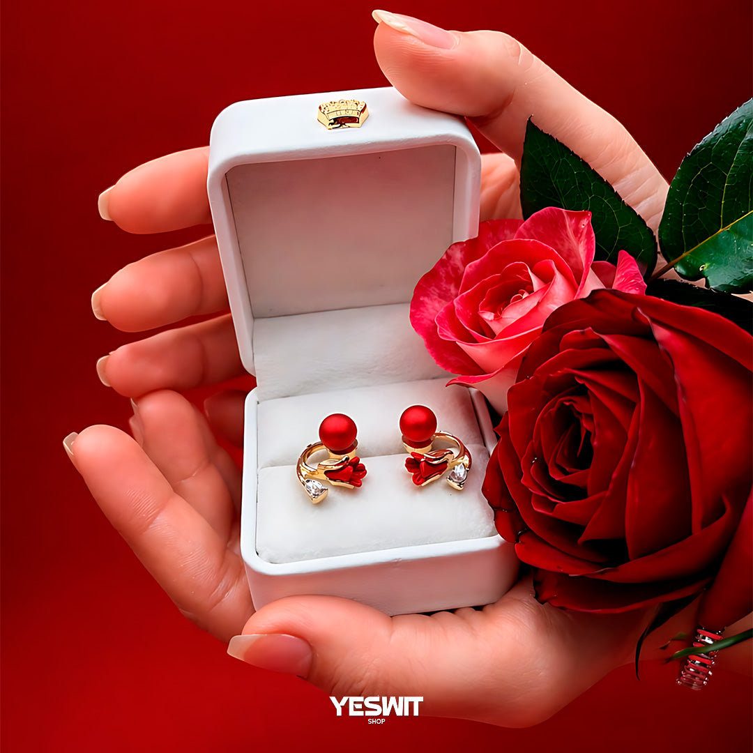 Los Aretes de Tulipán Rojo más comprados en toda GUATEMALA!🌹