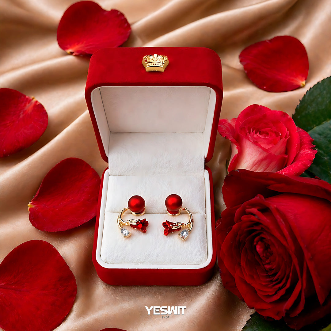 Los Aretes de Tulipán Rojo más comprados en toda GUATEMALA!🌹