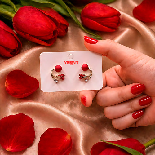Los Aretes de Tulipán Rojo más comprados en toda GUATEMALA!🌹