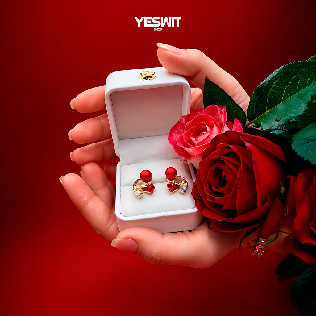 Los Aretes de Tulipán Rojo más comprados en toda GUATEMALA!🌹