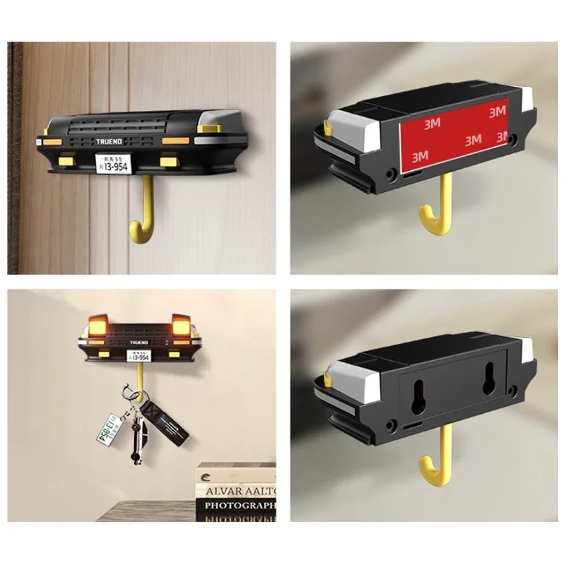 Soportes para llaves estilo TOYOTA TRUENO AE86 🚗✨ – Con Luces Automáticas